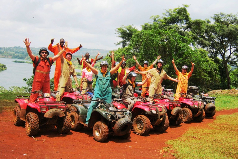 Quad biking safaris in Jinja