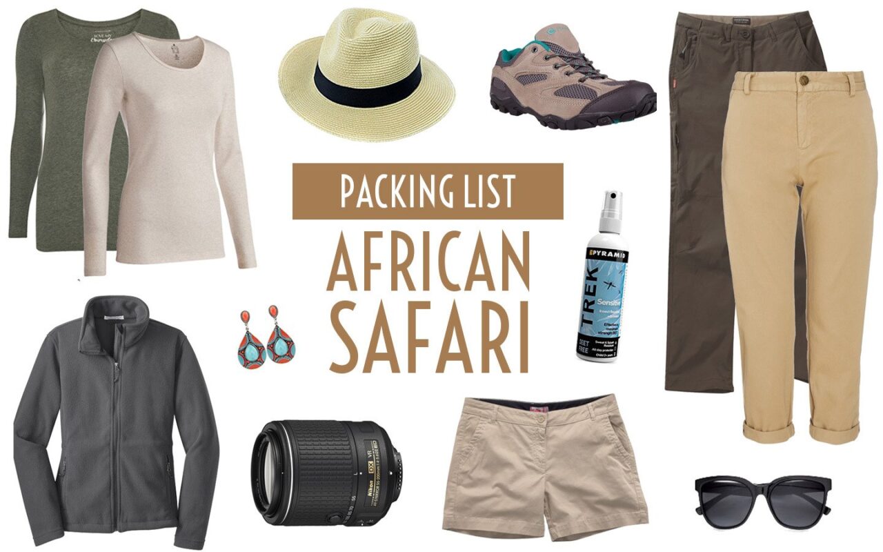 East Africa Safari packing list