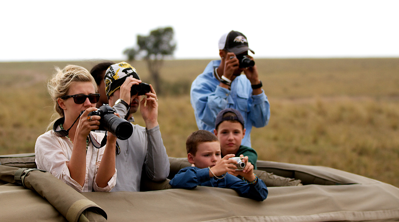 family safari in Uganda
